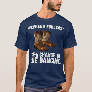 T-shirt Ligne amusante Danser Cadeau Hommes Femme Country