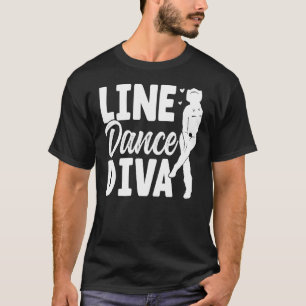 T-shirt Ligne Danse Diva Ligne Danse Ligne Danse