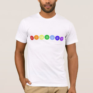 T-shirt Ligne de 7 chakras