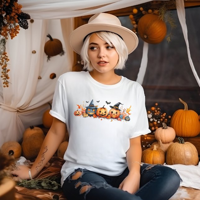 T-shirt Ligne de Citrouilles (Créateur téléchargé)
