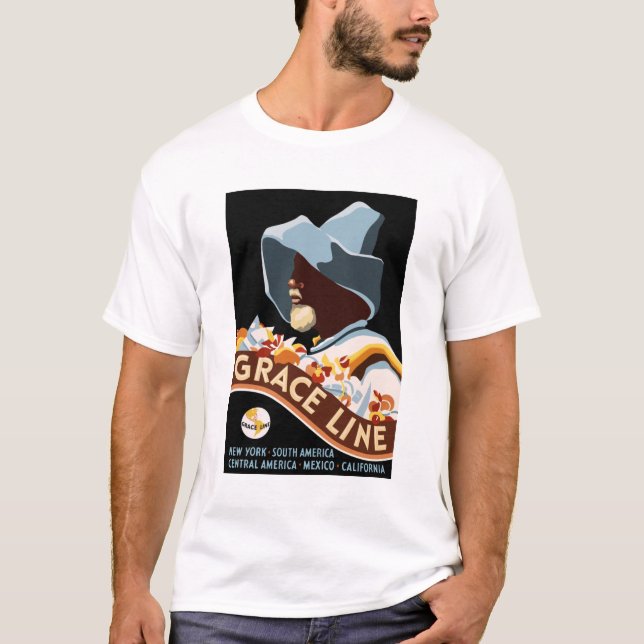 T-shirt Ligne de grâce (Devant)