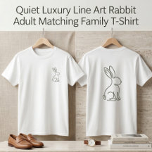 Ligne de Luxe Silencieux Lapin Art Adulte Famille