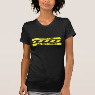 T-shirt Ligne de police chemise - choisissez votre style