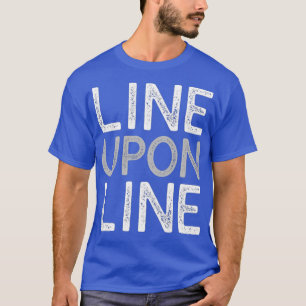 T-shirt Ligne d'Israël hébreu