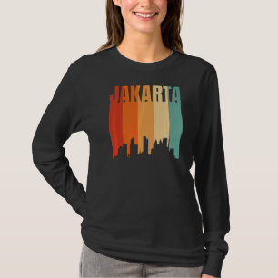 T-shirt Ligne Skyline de Jakarta