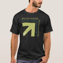 T-shirt ligne terminée