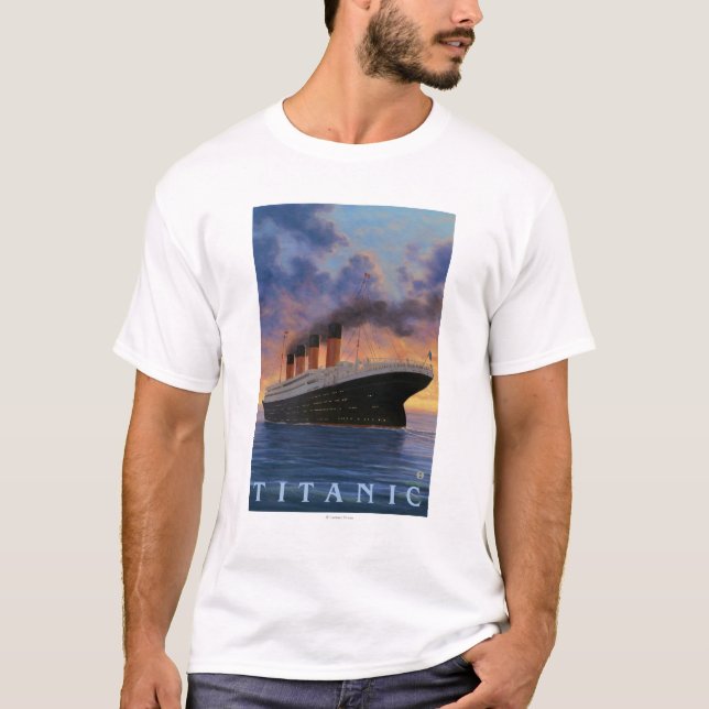 T-shirt Ligne titanique d'étoile de SceneWhite (Devant)
