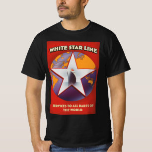 T-shirt Ligne White Star Navette de croisière.