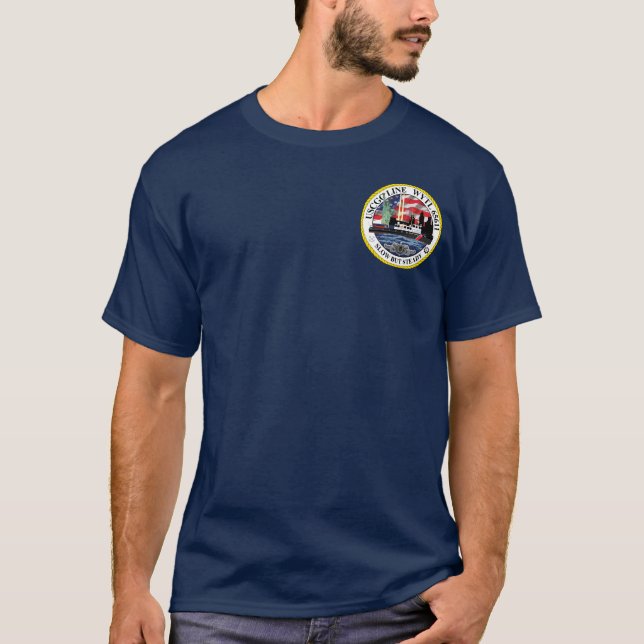 T-shirt Ligne WYTL-65611 d'USCGC (Devant)