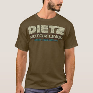 T-shirt Lignes à moteur Dietz 1948