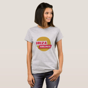 T-shirt Lignes aériennes d'Ibiza - le logo officiel