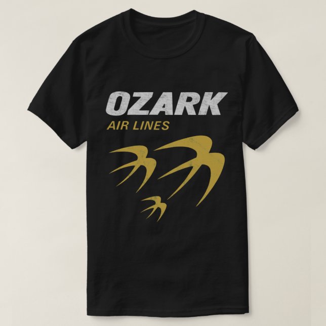 T-shirt Lignes aériennes Ozark (Design devant)