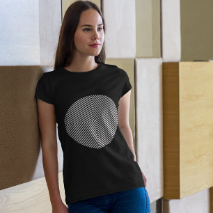 T-shirt Lignes cercles