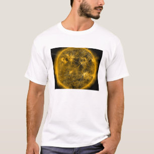 T-shirt Lignes de champ magnétique sur le Soleil