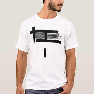 T-shirt lignes de croisement