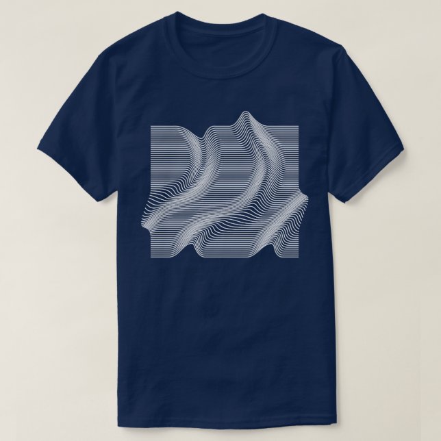 T-shirt lignes de pièces (Design devant)