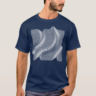 T-shirt lignes de pièces