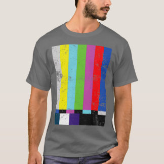 T-shirt Lignes de test TV