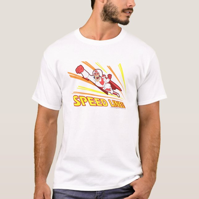 T-shirt Lignes de vitesse ! (Devant)