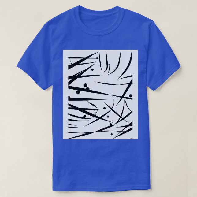 T-shirt Lignes et points 6 (Design devant)