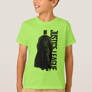 T-shirt Ligue de Justice Batman Sur Le Champ De Bataille