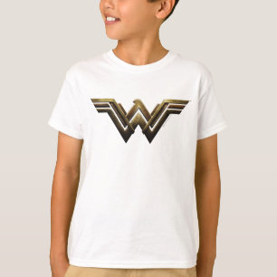 T-shirt Ligue de Justice   Symbole métallurgique Wonder Wo