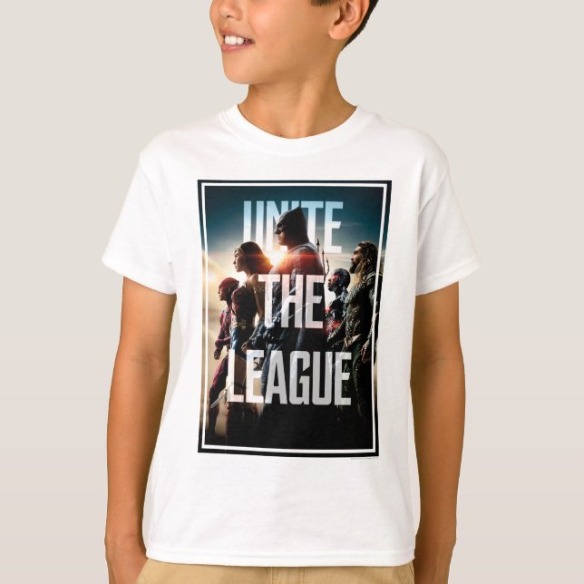 T-shirt Ligue de Justice | Unissez La Ligue (Devant)