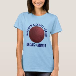 T-shirt Ligue de Kickball Wareham Dames Tee