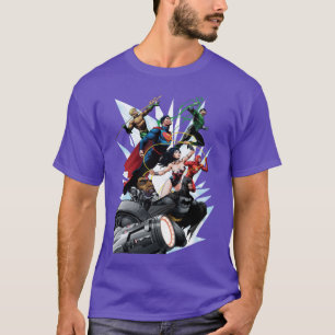 T-shirt Ligue de la justice - Groupe 1