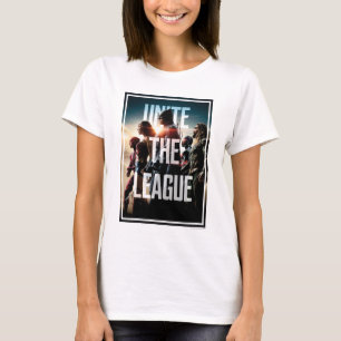 T-shirt Ligue de la justice  Unissez la Ligue