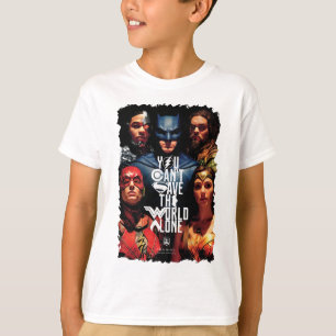 T-shirt Ligue de la justice  Vous ne pouvez pas sauver le 