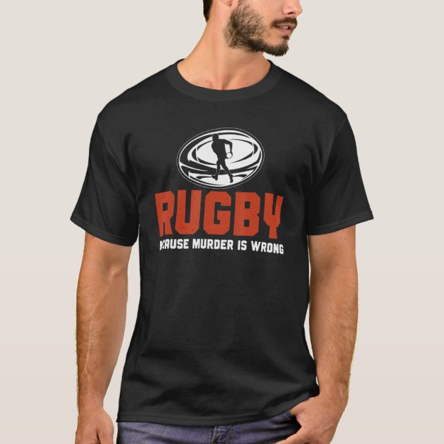 T-shirt Ligue de Rugbys Joueur de rugby sport de rugby (Devant)