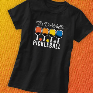 T-shirt Ligue d'équipe de pickleball