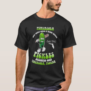 T-shirt Ligue mineure de baseball Retro Pensacola