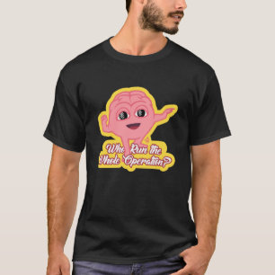 T-shirt Lil Dickys Cerveau Fanart Tri-mélange