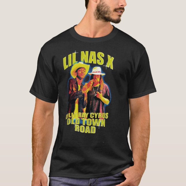 T-shirt Lil Nas X Old Town Road Rap Essentiel  (Devant)