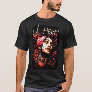 T-shirt Lil Peep Portrait Floral Essentiel 