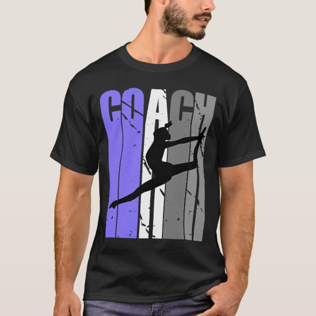 T-shirt Lilac Purple Danse Entraîneur Danse Instructeur Da (Devant)