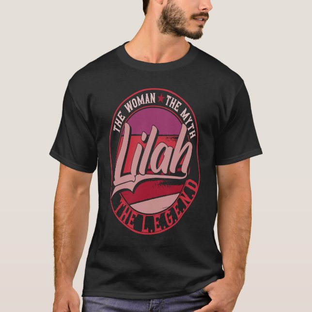 T-shirt Lilah la Dame du Mythe La Légende (Devant)