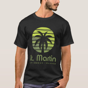 T-shirt L'île de St Min Caribbean