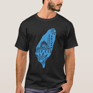 T-shirt L'île de Taiwan