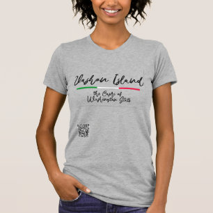 T-shirt L'île de Vashon Capri