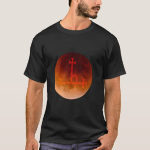 T-shirt Lilith Sigil Lune Démon de Sang
