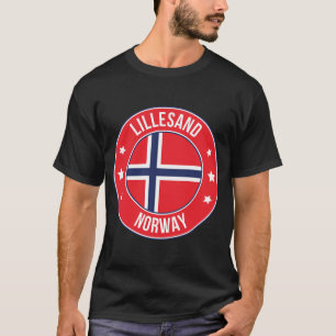T-shirt Lillesand, Norvège Ville