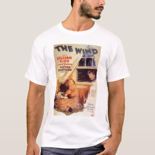 T-shirt Lillian Gish l'affiche de film de vent