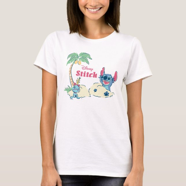 T-shirt Lilo & Stitch | Ohana signifie famille (Devant)