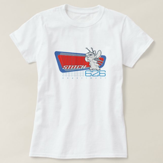 T-shirt Lilo & Stitch Stitch Experiment 626 design (Design devant)
