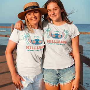 T-shirt Lilo & Stitch - Vacances d'été en famille et année