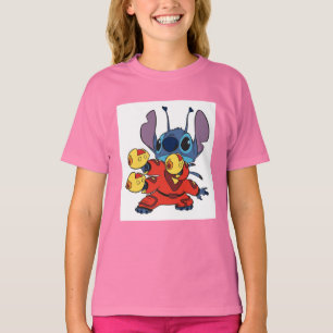 T-shirt Lilo & Stitch's Stitch avec Ray Guns
