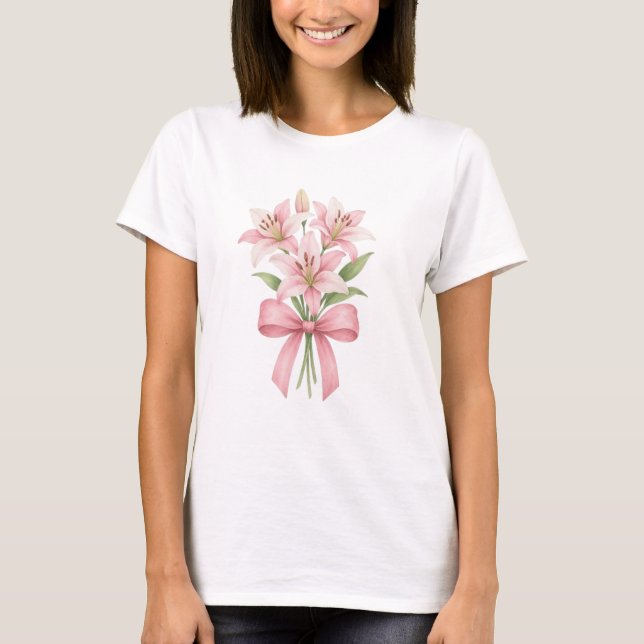 T-shirt "Lily Grace Bloom" (Devant)